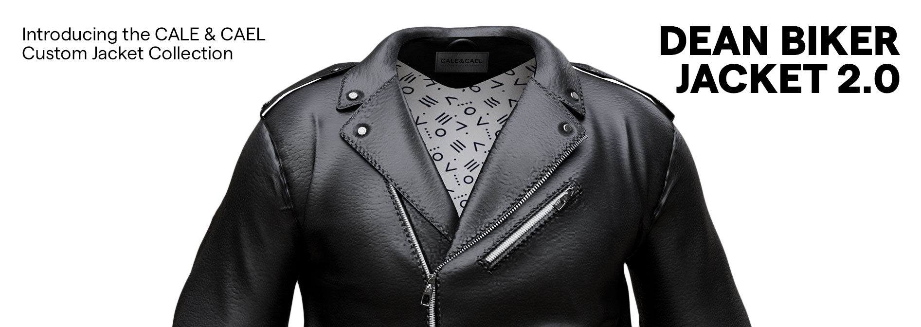 DEAN BIKER JACKET 2.0 BANNER