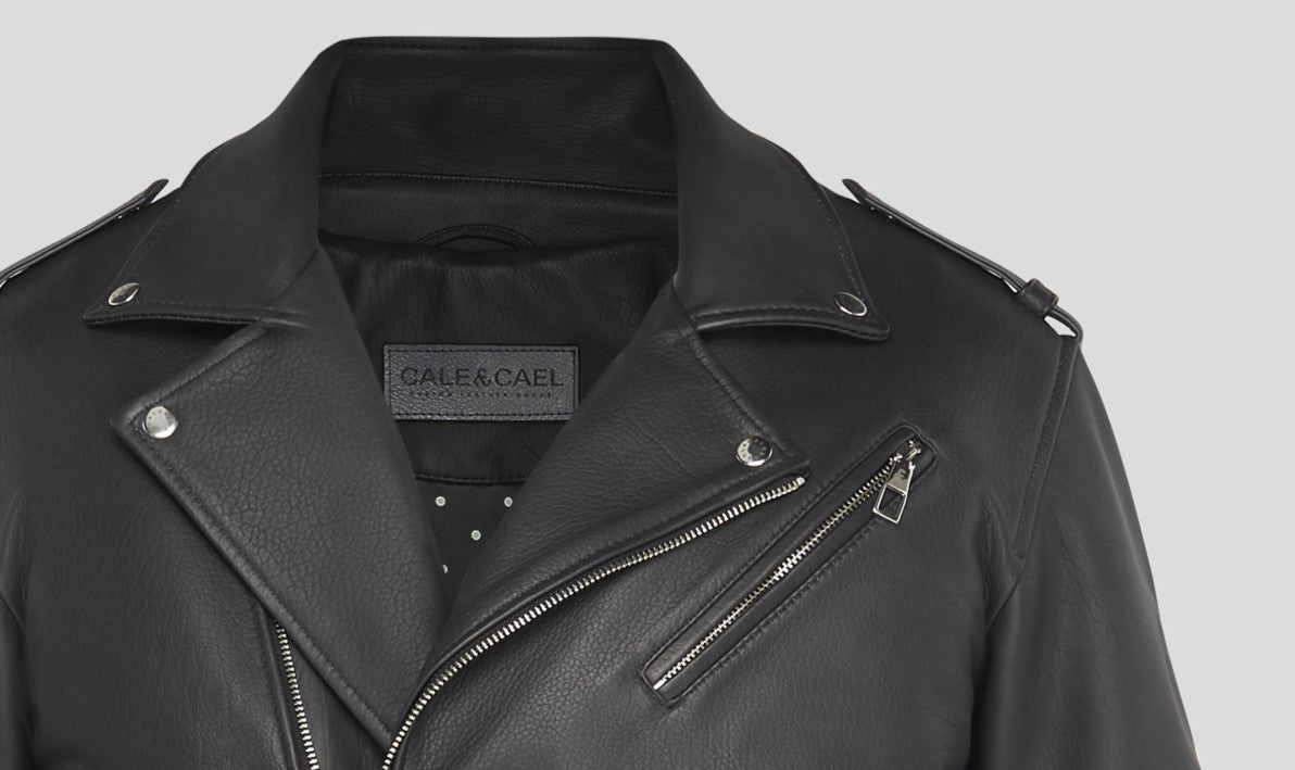 DETAIL BEAN BIKER JACKET