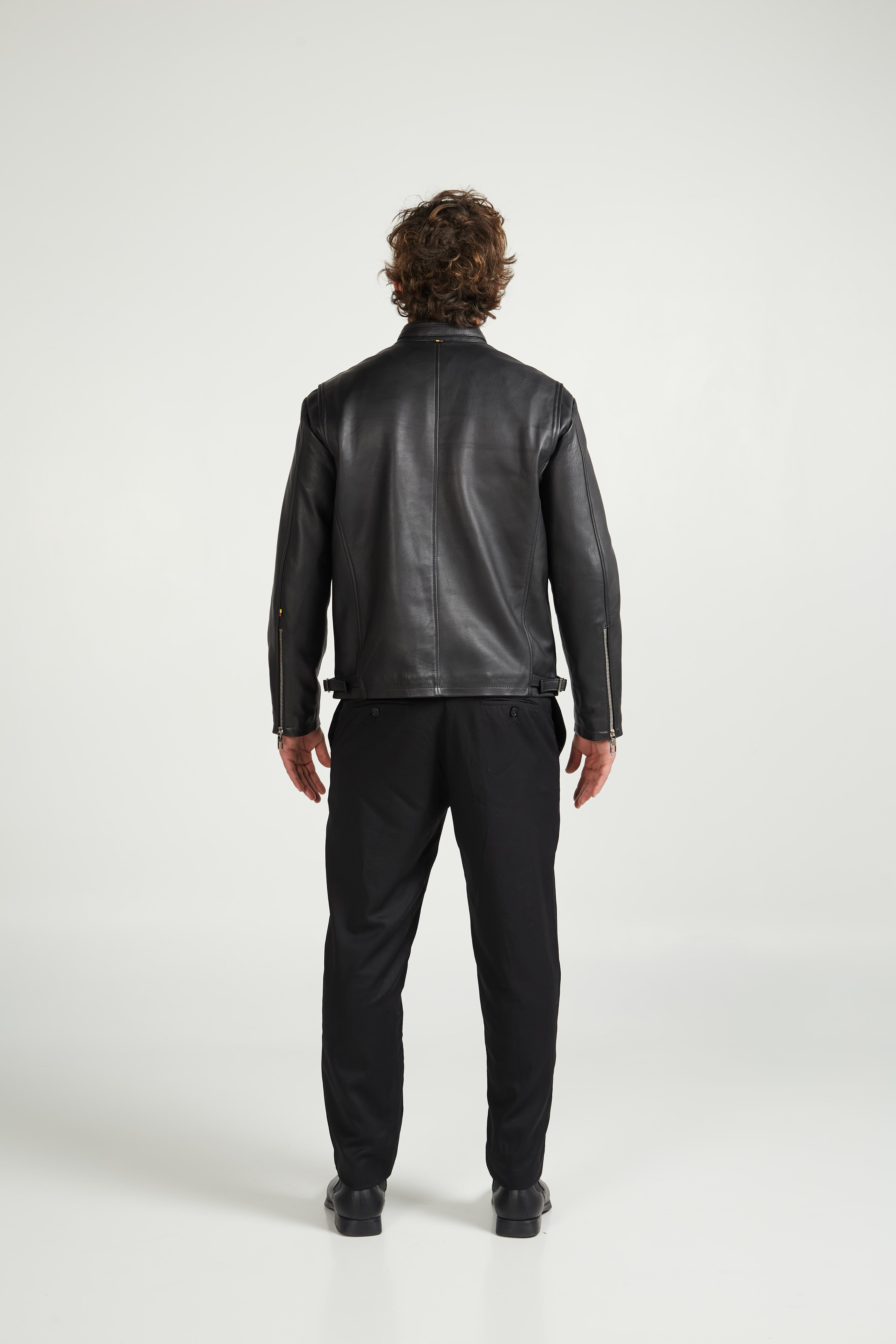 GIACOMO RACER JACKET BACK MODEL