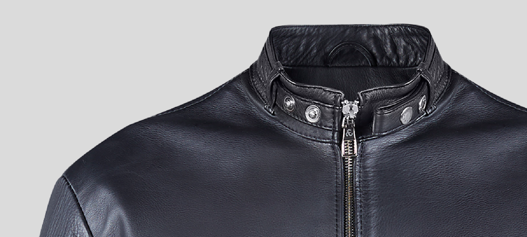 RACER JACKET FRONT DETAIL
