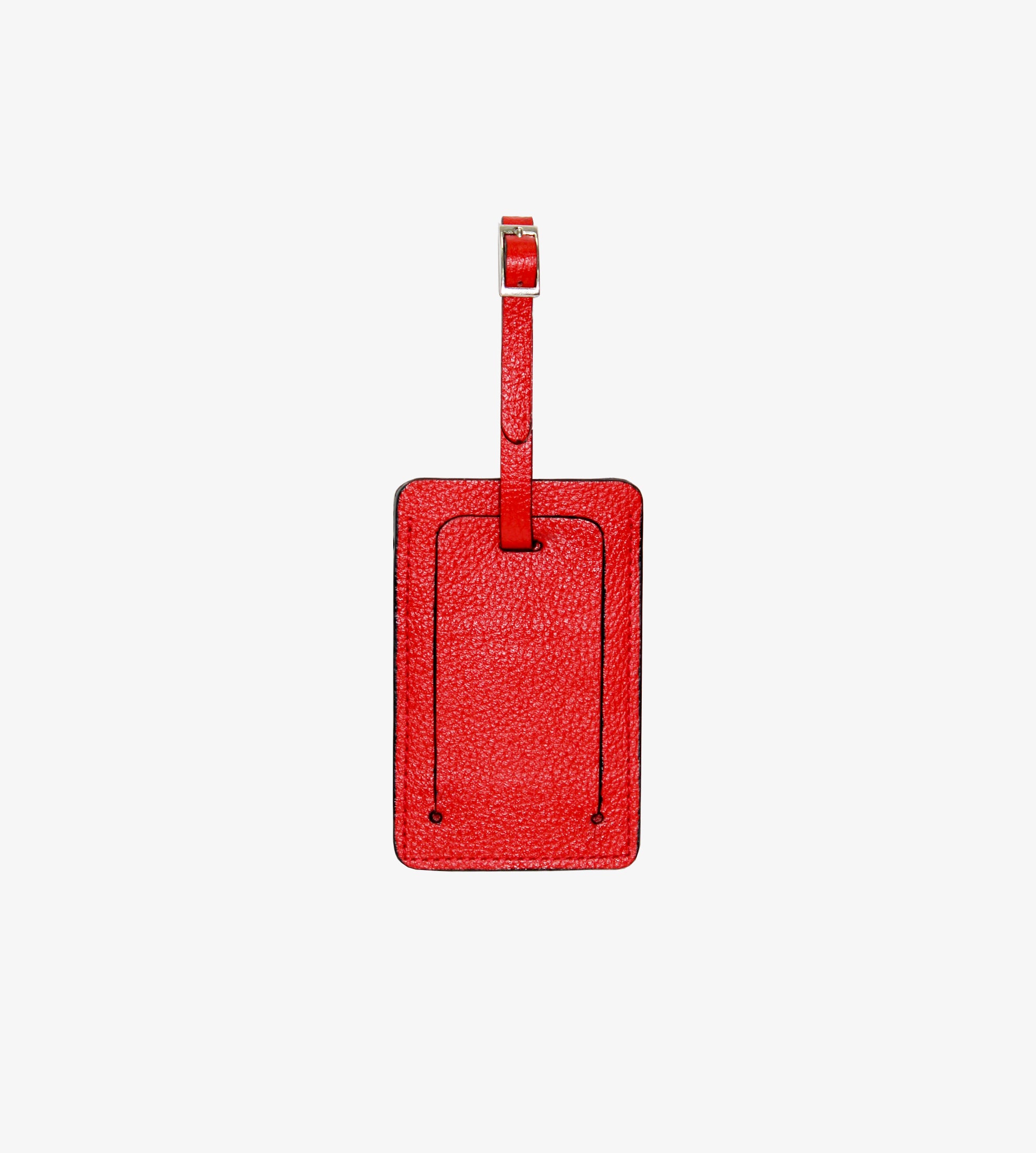 RED LUGGAGE TAG